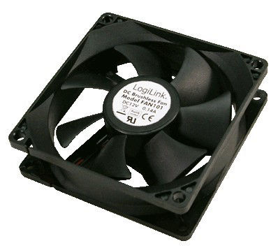 LogiLink FAN101 80mm 4-Pin Molex Case Fan