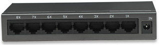 Intellinet Unmanaged L2 Switch with 8 Ethernet Ports