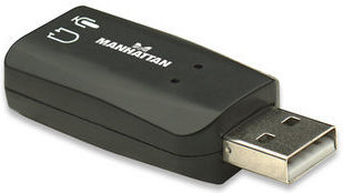 Manhattan Εξωτερική USB Κάρτα Ήχου 5.1 150859
