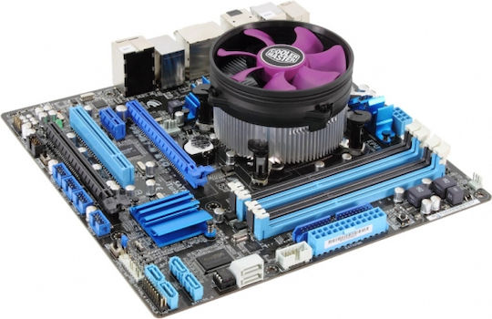 CoolerMaster X Dream i117 Ψύκτρα Επεξεργαστή Low Profile για Socket 775/115x