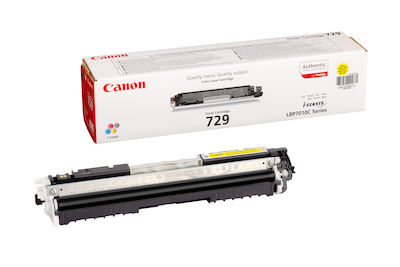 Canon 729 Toner Laser Printer Yellow 1000 Pages (4367B002)