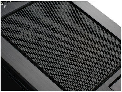 Silverstone TJ08B-E Mini Tower Κουτί Υπολογιστή Μαύρο
