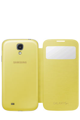 Samsung Flip S-View Yellow (i9505 Galaxy S4)