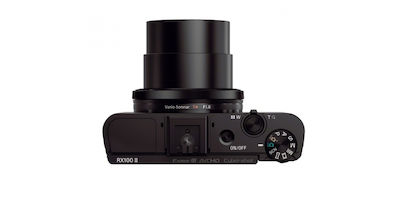 Sony RX100 II Compact Aparat Foto 20.2MP Cu Zoom Optic 3.6x cu Ecran 3" și Rezoluție Video 1920 x 1080 pixeli Întuneric