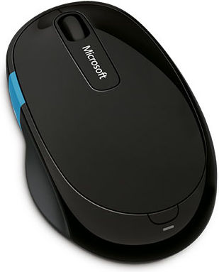 Microsoft Sculpt Comfort Wireless Ergonomic Bluetooth Mouse Black