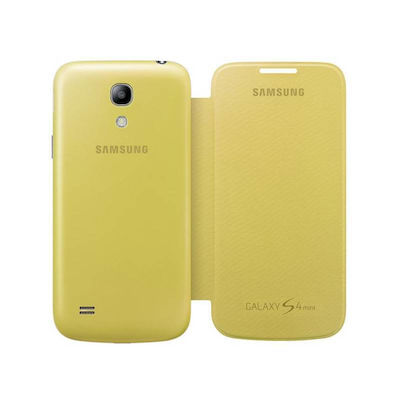Samsung Flip Cover Yellow (i9190 Galaxy S4 mini)