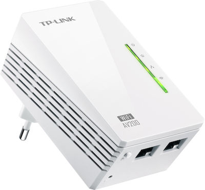 TP-LINK TL-WPA2220 v1 Powerline για Ασύρματη Σύνδεση Wi‑Fi 4 και 2 Θύρες Ethernet