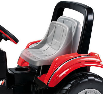 Maxi Diesel Fuß zu Boden mit Kutsche & Pedal Rot