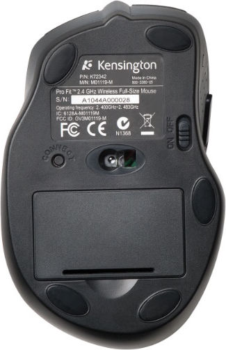 Kensington Pro Fit Right-Handed Ασύρματο Ποντίκι Μαύρο
