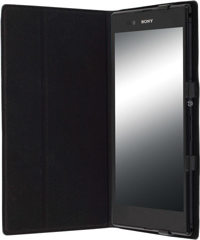 Krusell Malmo Book Synthetic Leather Black (Xperia Z)