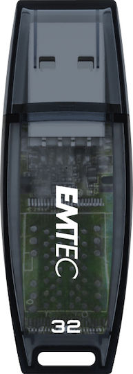 Emtec C410 Color Mix 32GB USB 2.0 Stick Negru
