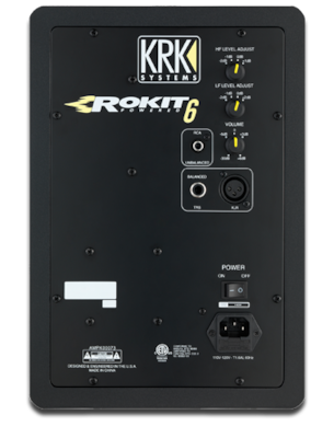 KRK RP6 G3 Difuzor Activ Studio Monitor 2 Nr. de șoferi 73W (Bucată) Negru