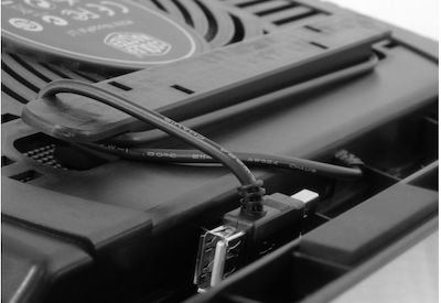 CoolerMaster NotePal L1 Cooling Pad για Laptop έως 17" με 1 Ανεμιστήρα