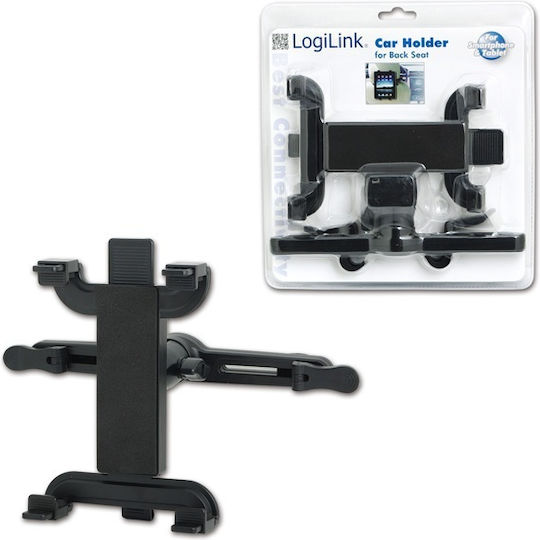 LogiLink Suport Auto pentru Telefon cu cârlige reglabile Neagră