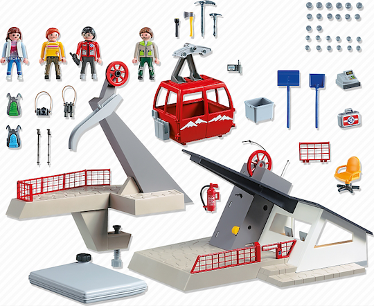 Playmobil Land Seilbahn in den Alpen für 6-12 Jahre