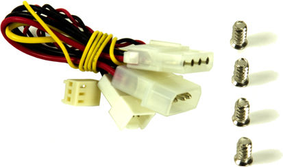Scythe SY1425HB12L Ventilator Pentru Carcasă 140mm (800rpm / 49.95cfm) Fără LED-uri Și Conexiune 3-Pin / Molex Cu 4 Pini