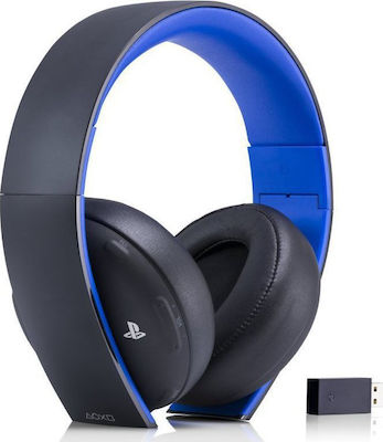 Sony PlayStation Wireless Stereo Headset 2.0 Black Over Ear Gaming Headset with Connection 3.5mm / USB
