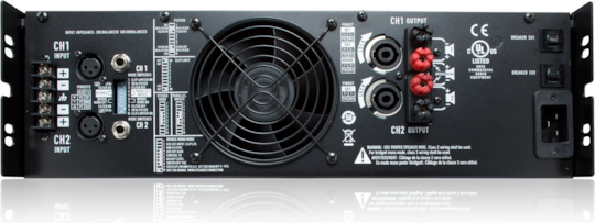 QSC RMX 5050a Τελικός Ενισχυτής PA 2 Καναλιών 1600W/4Ω 1050W/8Ω με Σύστημα Ψύξης RMX 5050a