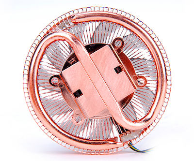 Zalman CNPS2X Ψύκτρα Επεξεργαστή Low Profile για Socket 115x/AM3/AM3+ Πορτοκαλί