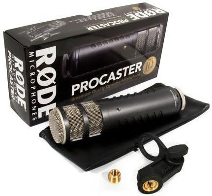 Rode PROCASTER Δυναμικό Μικρόφωνο Shock Mounted για Φωνητικά