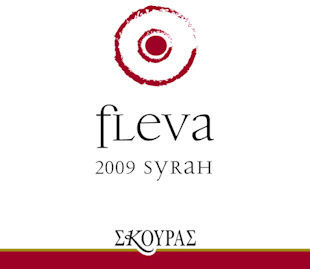 Skouras Вино Fleva Сира Червено Сух Шампоан 750мл