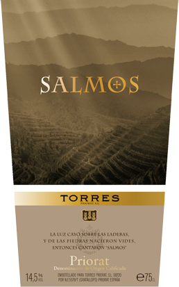 Miguel Torres Wine Salmos Priorat Red Dry 750ml