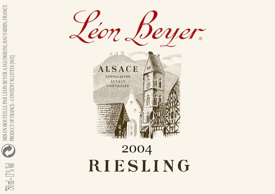 Leon Beyer Κρασί Riesling Riesling Λευκό Ξηρό 750ml