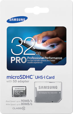 Samsung MB-MG32DA microSDHC U1 UHS-I 90MB/s