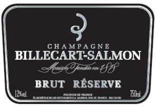 Billecart-Salmon Вино Бял Сух Шампоан Пенливо 1500мл