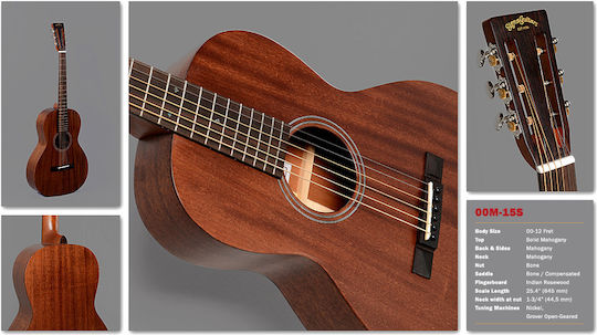 Sigma Guitars Ακουστική Κιθάρα Black