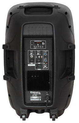 Ibiza Sound Αυτοενισχυόμενο Ηχείο PA BT12A 225W με Γούφερ 12" σε Μαύρο Χρώμα