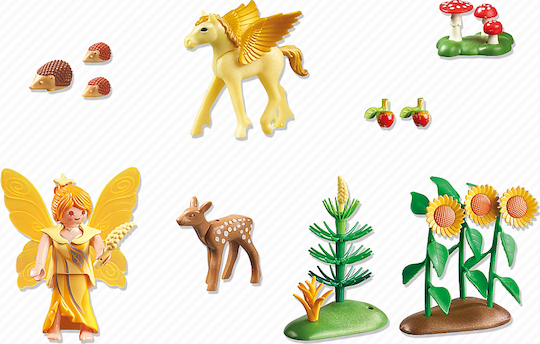 Playmobil Prinzessin Waldfee mit Baby Pegasus für 4+ Jahre Jahre