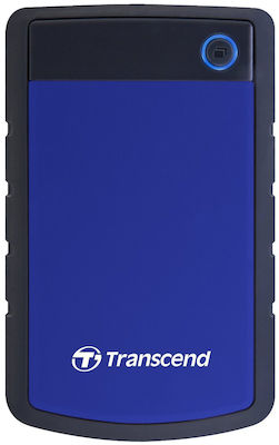 Transcend StoreJet 25H3 USB 3.0 External 2.5" HDD 1TB Blue