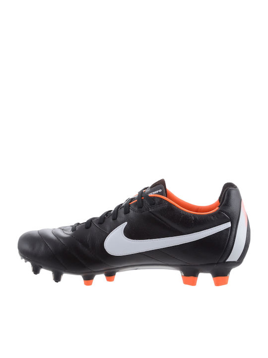 Nike Tiempo Legend IV Fußballschuhe mit Stollen Schwarz