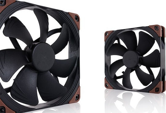 Noctua NF-A14 IndustrialPPC-2000 IP67 Вентилатор за кутия 140мм (2000 оборота / 107.42 куб.м/ч) Без Светодиодно Осветление и Свързване 4-изводна ШИМ
