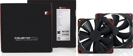 Noctua NF-A14 IndustrialPPC-2000 IP67 Вентилатор за кутия 140мм (2000 оборота / 107.42 куб.м/ч) Без Светодиодно Осветление и Свързване 4-изводна ШИМ