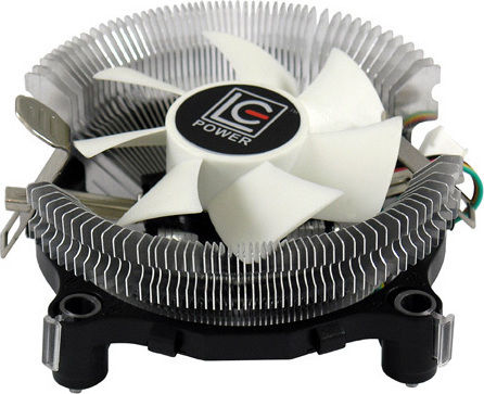 LC-Power LC-CC-85 Ψύκτρα Επεξεργαστή Low Profile για Socket AM4/AM5/115x Λευκή