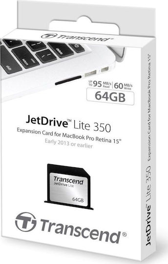 Transcend JetDrive Lite 350 Флаш Карта 128GB 95MB/s