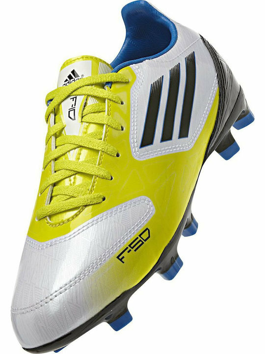 F10 TRX FG Kids Soccer Cleats with Molded Multicolour Outsole