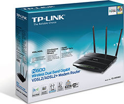 TP-LINK TD-W9980 v1 Ασύρματο VDSL2 Modem Router με 4 Θύρες Gigabit