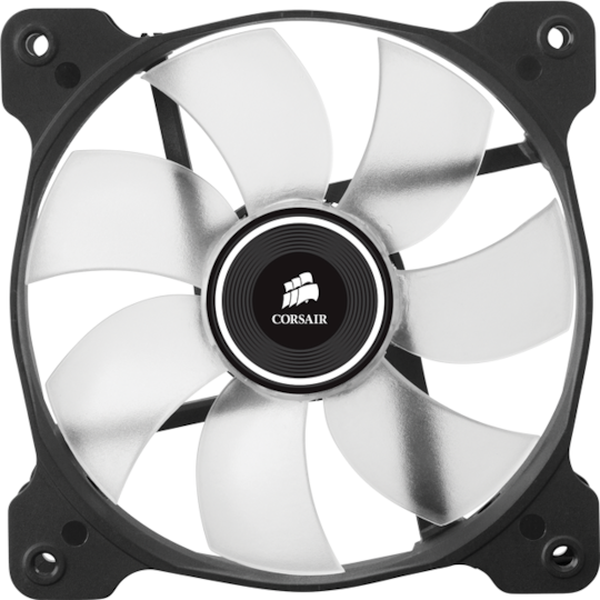 Corsair SP120 LED High Static Pressure 3-Pin White Lighting Case Fan