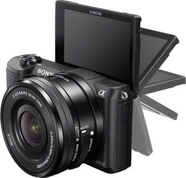 Sony Mirrorless Φωτογραφική Μηχανή α5100 Crop Frame Black