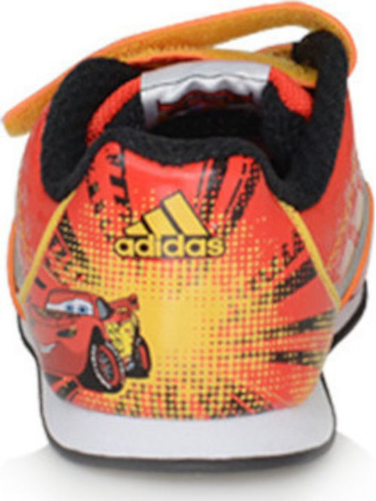 DISNEY CARS Kids Sneakers with Scratch Orange