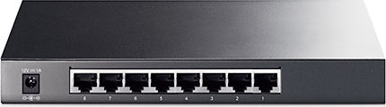 TP-LINK TL-SG2008 v1 Managed L2 PoE+ Switch με 8 Θύρες Gigabit (1Gbps) Ethernet