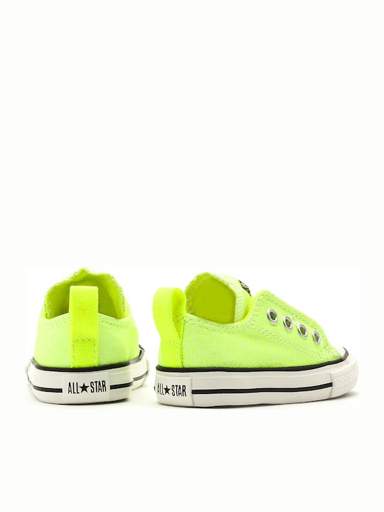 Chuck Taylor All Star All Star Chuck Taylor Adidași Copii Slip-On Verzi
