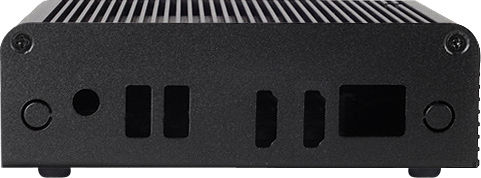 Silverstone Petit PT14 Home Theater Κουτί Υπολογιστή Μαύρο