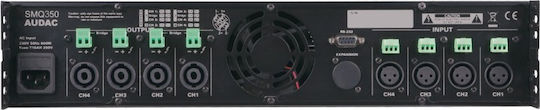 Audac Τελικός Ενισχυτής PA 1400W/8Ω 350W/100V SMQ350