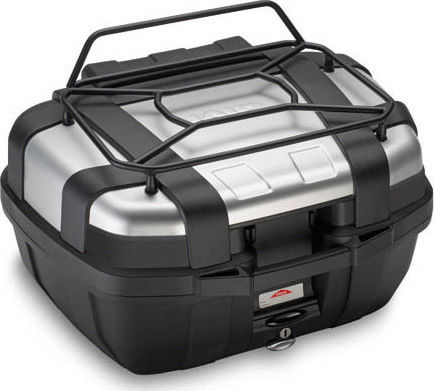 Givi Trekker TRK52 Monokey Motorcycle Top Case 52lt Silver
