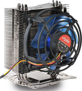 Spire SP983S1-V2 Охладител за ЦПУ за Socket /1/1/5/x/ Черен
