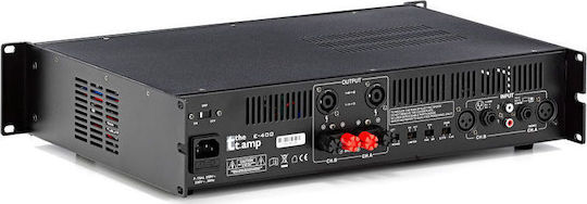 The T.Amp E-400 Amplificator de putere Amplificator PA 2 Canale 190W/4Ω 120W/8Ω